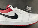 Jordan 1 Low White University Red Black - DRIP DOS ARTISTAS 
