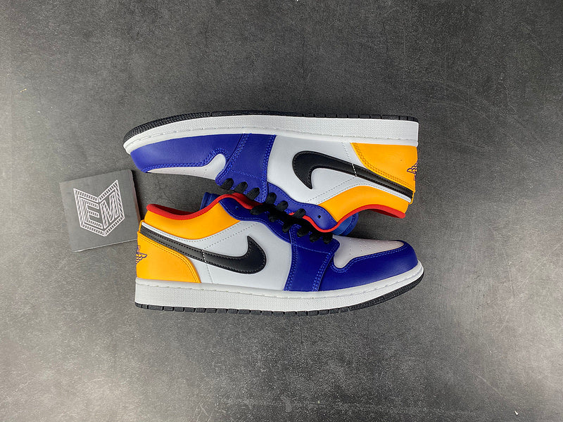 Jordan 1 Low Royal Yellow - DRIP DOS ARTISTAS 