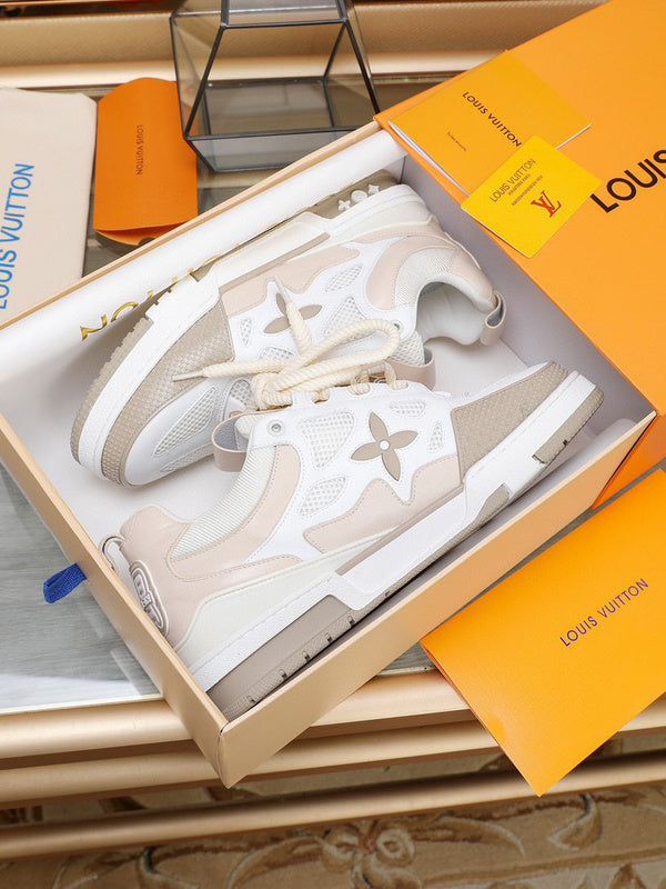 '- louis vuitton skate bege - pronta entrega sem box - DRIP DOS ARTISTAS 
