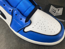 Jordan 1 Mid Signal Blue - DRIP DOS ARTISTAS 