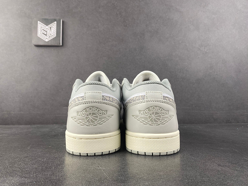 Jordan 1 Low PRM Smoke Grey Elephant - DRIP DOS ARTISTAS 