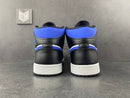 Jordan 1 Mid White Black Racer Blue - DRIP DOS ARTISTAS 