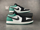 Jordan 1 Low White Black Mystic Green - DRIP DOS ARTISTAS 