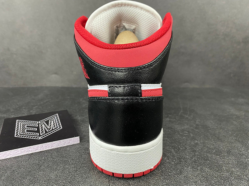 Air Jordan 1 Mid Gym Red Black White - DRIP DOS ARTISTAS 