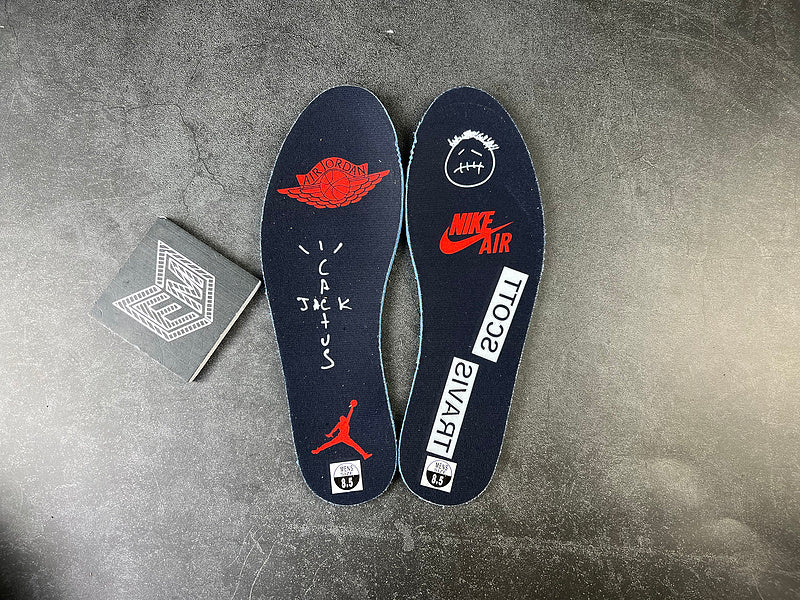 Jordan 1 Retro Low OG SP Travis Scott Black Phantom - DRIP DOS ARTISTAS 
