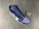 Jordan 1 Mid Obsidian Sanded Purple - DRIP DOS ARTISTAS 