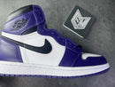 Air Jordan 1 Retro High Court Purple White - DRIP DOS ARTISTAS 