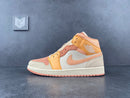 Air Jordan 1 Mid Apricot Orange - DRIP DOS ARTISTAS 