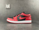 Jordan 1 Low Bred Toe - DRIP DOS ARTISTAS 