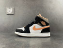 Jordan 1 Mid Peach Mocha - DRIP DOS ARTISTAS 